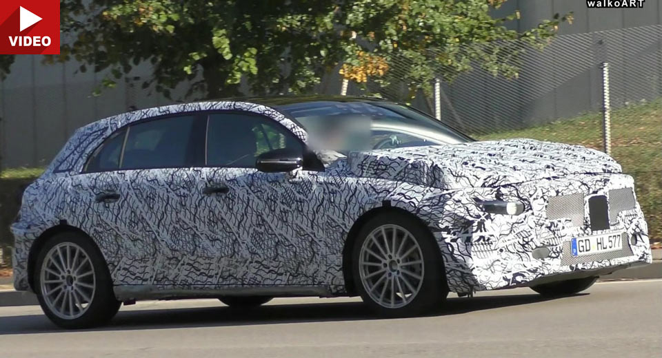 Next-Gen Mercedes-Benz A-Class Comes Out To Play In New Spy Video