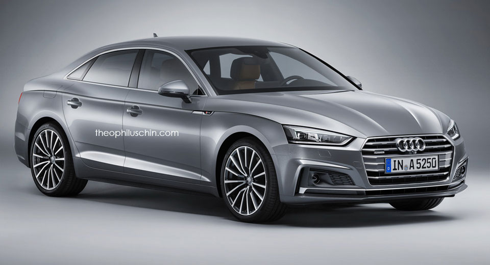 Audi’s New A5 Poses In Sedan Guise – Would You Take It Over The A4?