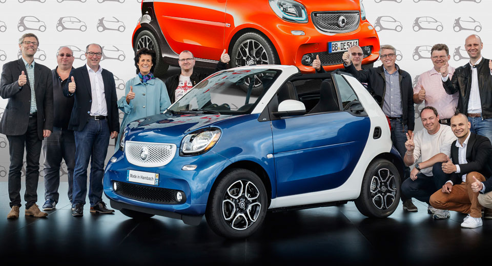  Smart Has Sold 2 Million Of Its Little City Cars Around The World