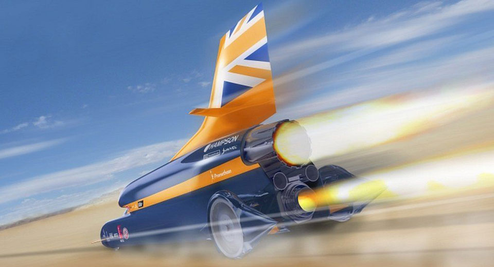  Geely Confirmed As Main Sponsor For Bloodhound SSC Project