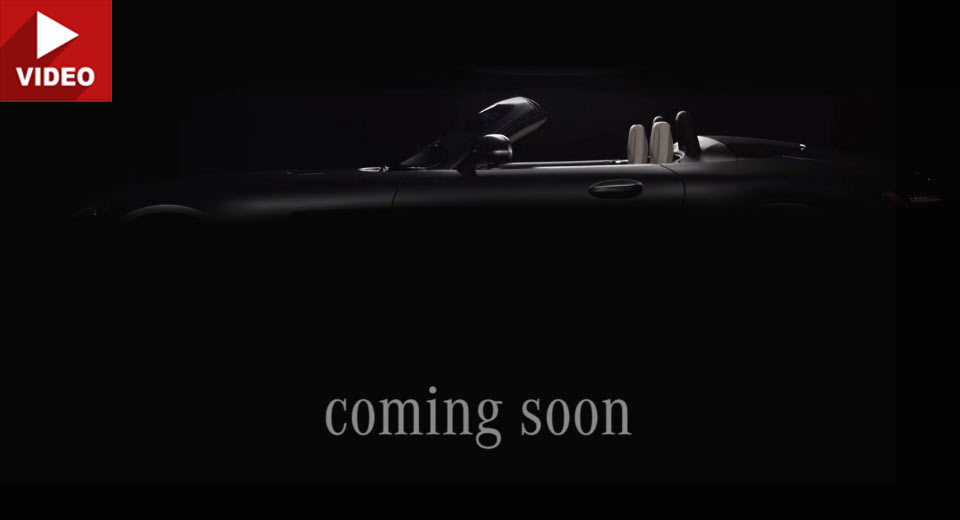  Drop-Top Mercedes AMG GT C Teased In Video Ahead Of Paris Debut