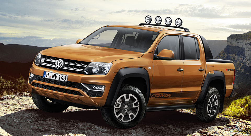  2017 VW Amarok Gets 201 HP Diesel Engine, Canyon Edition