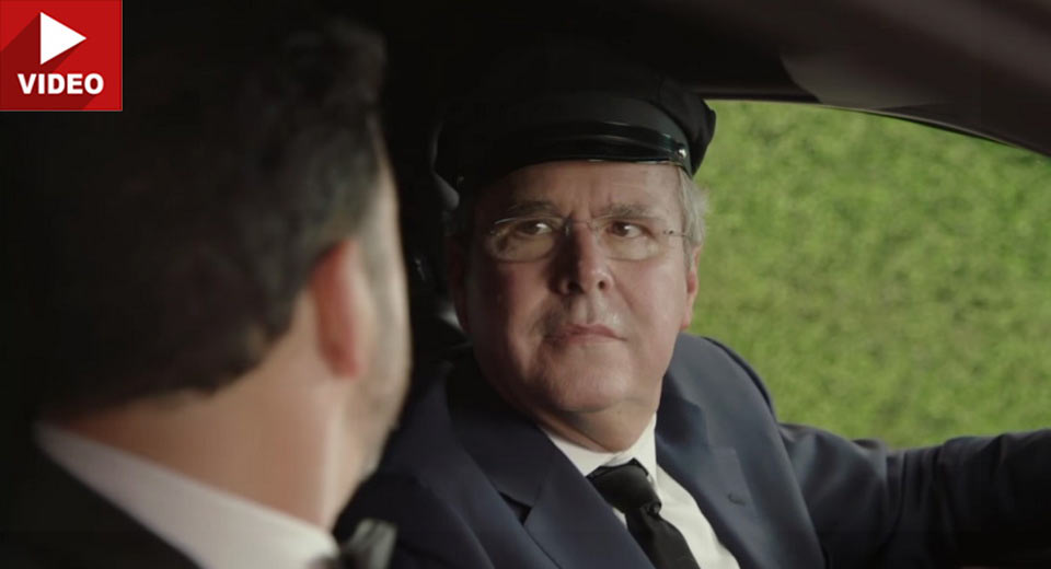  Jeb Bush Becomes An Uber Driver For Jimmy Kimmel’s ‘Road To The Emmys’ Sketch