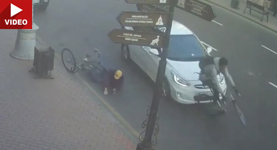  Driver Runs Two Cyclists Off The Road After Crosswalk Argument