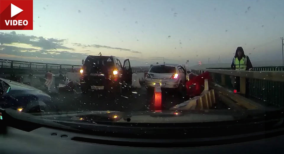  Poor Visibility, Ongoing Russian Roadworks, What Could Possibly Go Wrong?