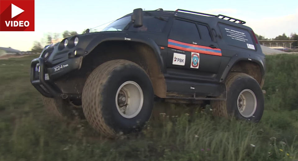  Russia’s Viking Is An All-Terrain Amphibious Monster That Won’t Stop Anywhere
