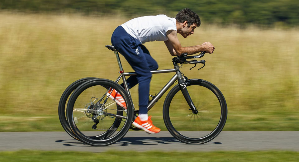  Nissan Unveils Bespoke Titanium Trike For Paralympic Gold Medalist