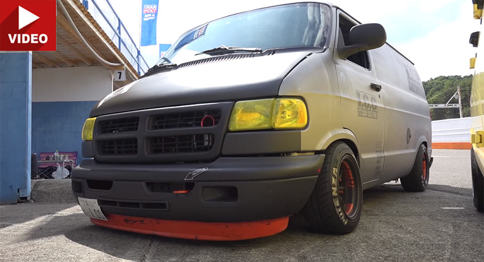 Japan’s Strange Love Affair With Dodge Racing Vans