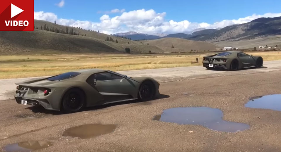 Two 2017 Ford GTs Test Under The Sun In Colorado