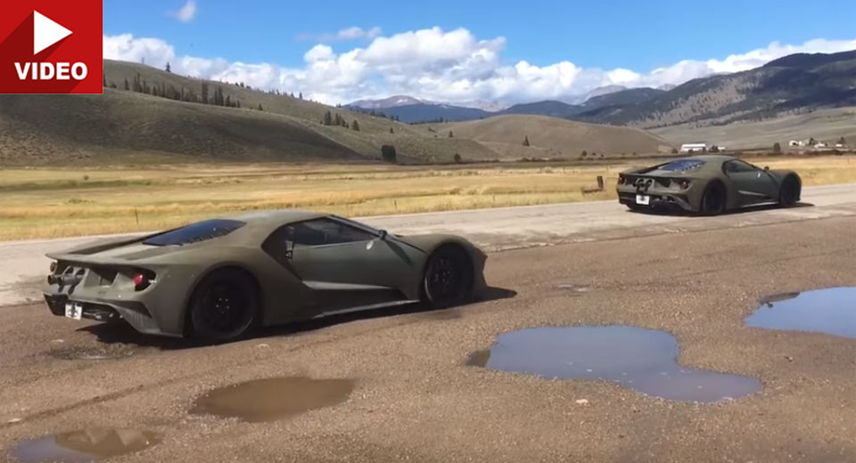  Two 2017 Ford GTs Test Under The Sun In Colorado