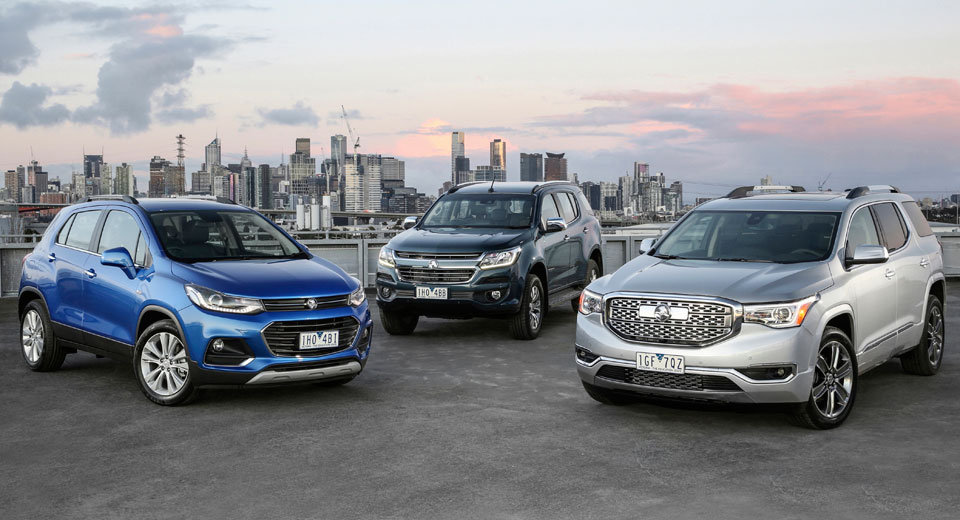  Holden Unveils New Models For Australia, Including Re-Badged GMC Acadia