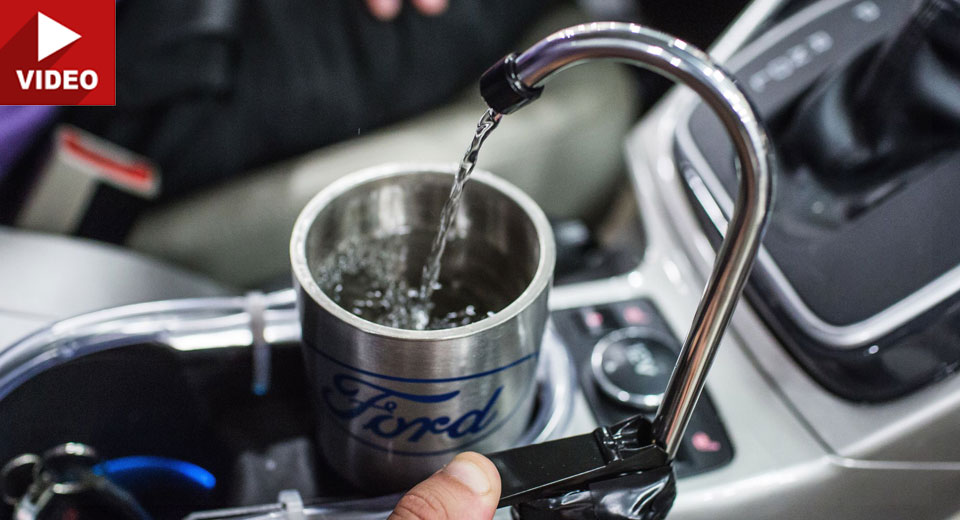  Ford Designs System To Turn A/C Condensation Into Drinking Water
