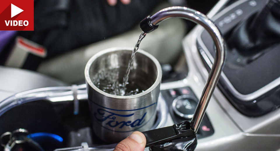 Ford Designs System To Turn A/C Condensation Into Drinking Water