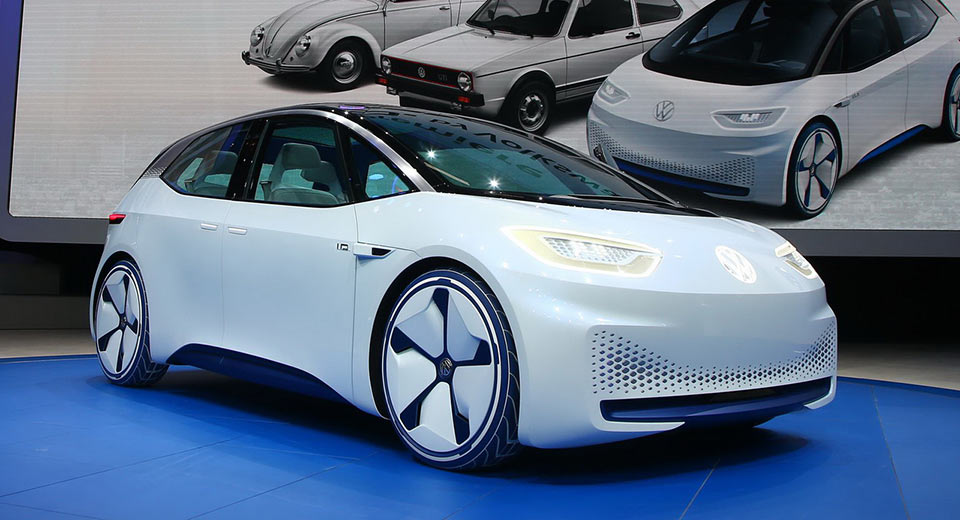  Volkswagen Compares The New I.D. Concept With The Beetle