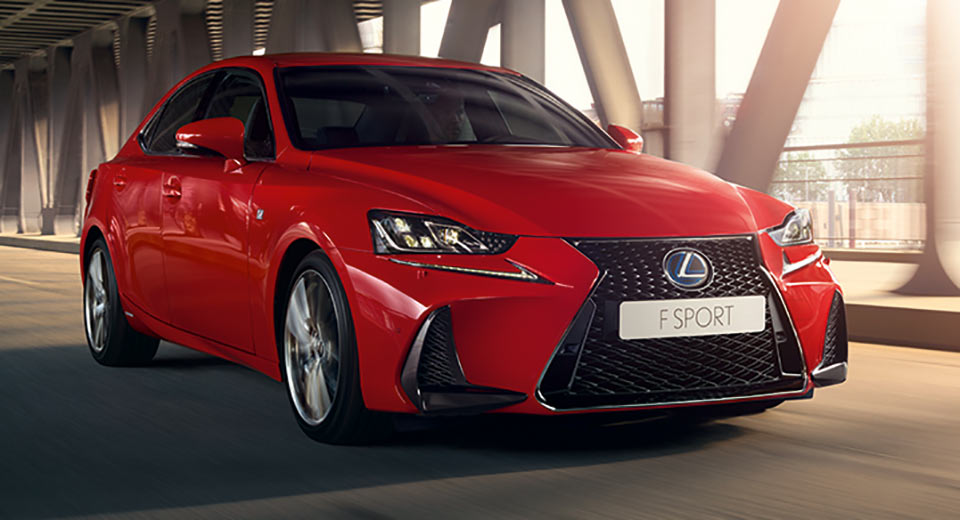  Europe’s Facelifted 2017 Lexus IS Range Bows In Paris