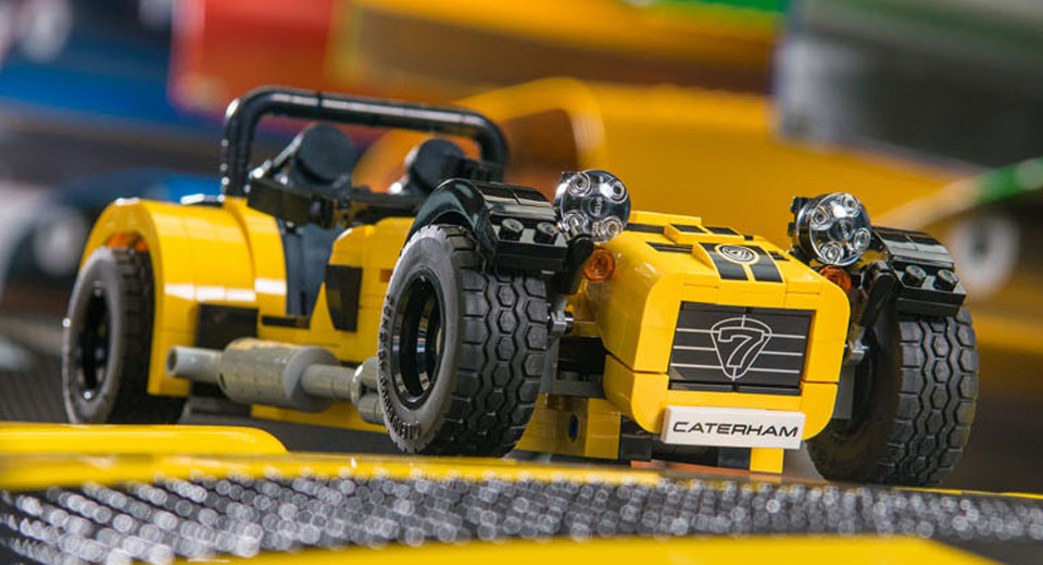 Caterham 620R Lego Set Ready To Drive Off The Shelf