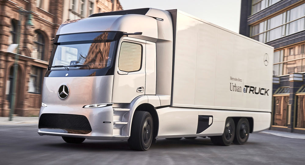 Mercedes-Benz Unveils All-Electric Urban eTruck At IAA