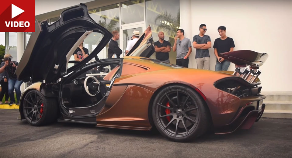  Say Hello To The World’s Only Chameleon Full Carbon Fiber McLaren P1