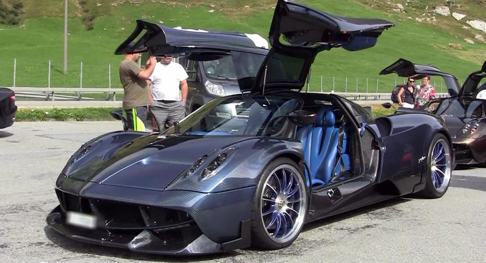 Yet Another One-Off Pagani Spotted; The Stunning Huayra Futura