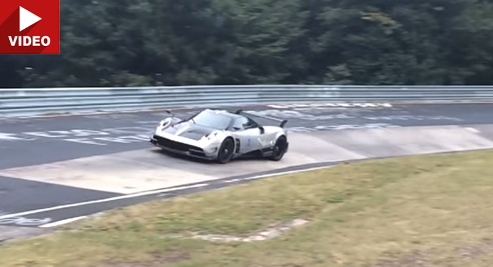 Pagani Huayra BC Hits The Nurburgring In Potential Record Attempt