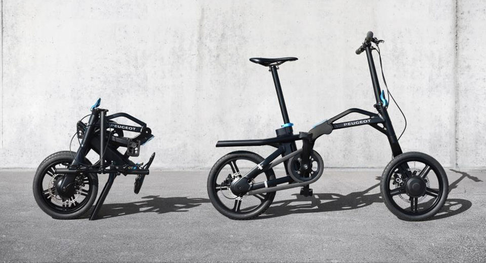  Peugeot Unveils The eF01, Its First Electric Folding Bicycle