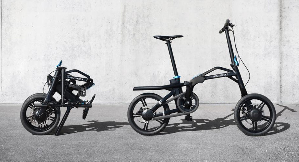 Peugeot Unveils The eF01, Its First Electric Folding Bicycle