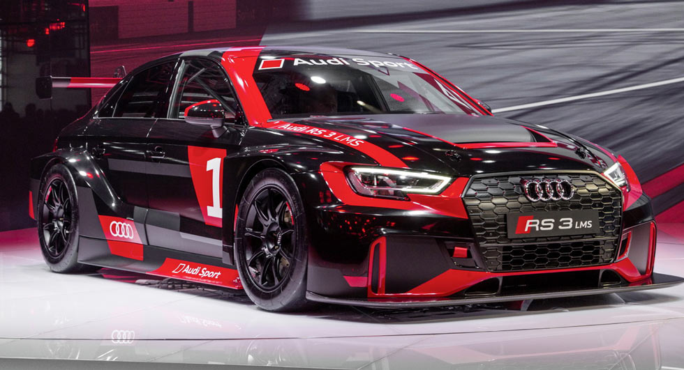  Audi’s Brand New RS3 Sedan Already Fired Up To Go Racing