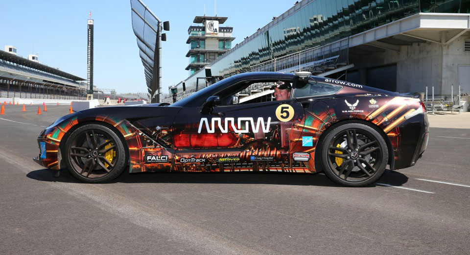  Paralyzed Ex-Racer To Drive A Corvette Stingray With His Head