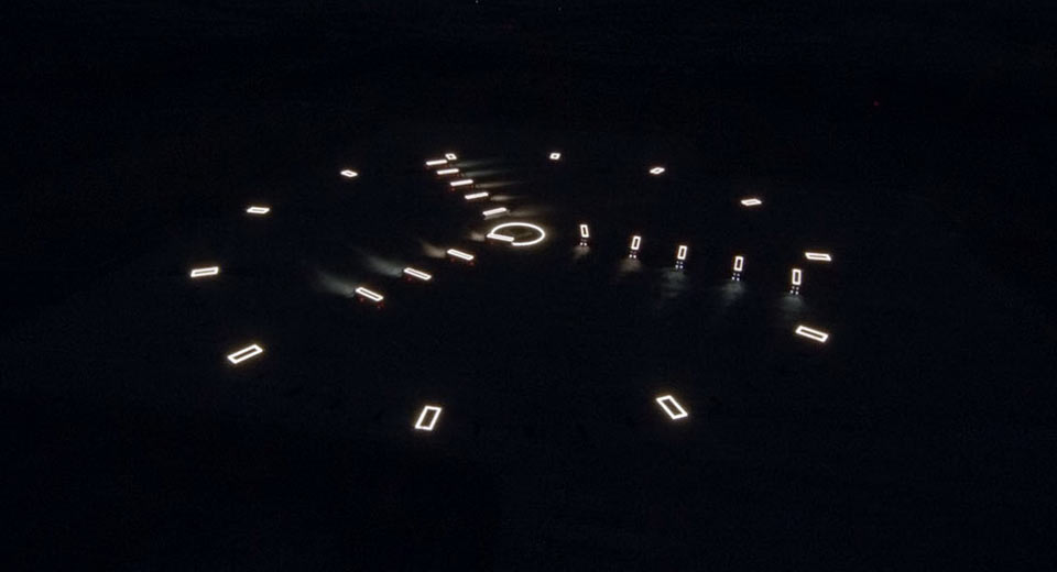  Scania Made A Giant Clock Out Of Trucks [w/Video]