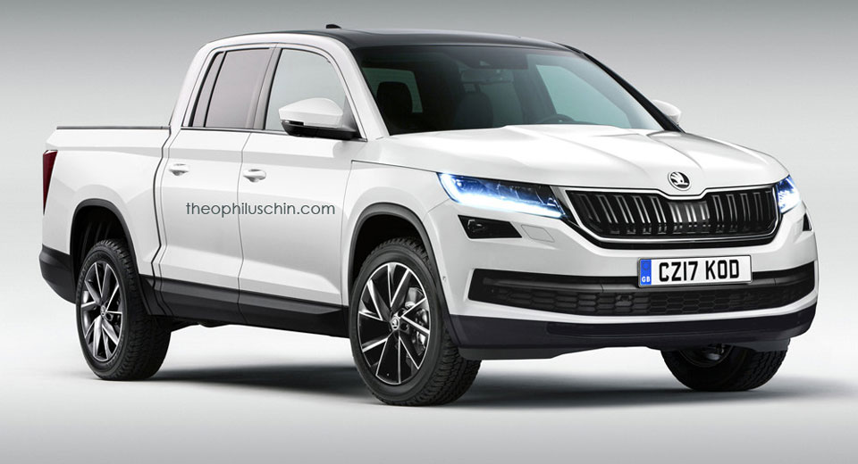 Skoda Kodiaq-Based Pickup Truck Is Wishful Thinking