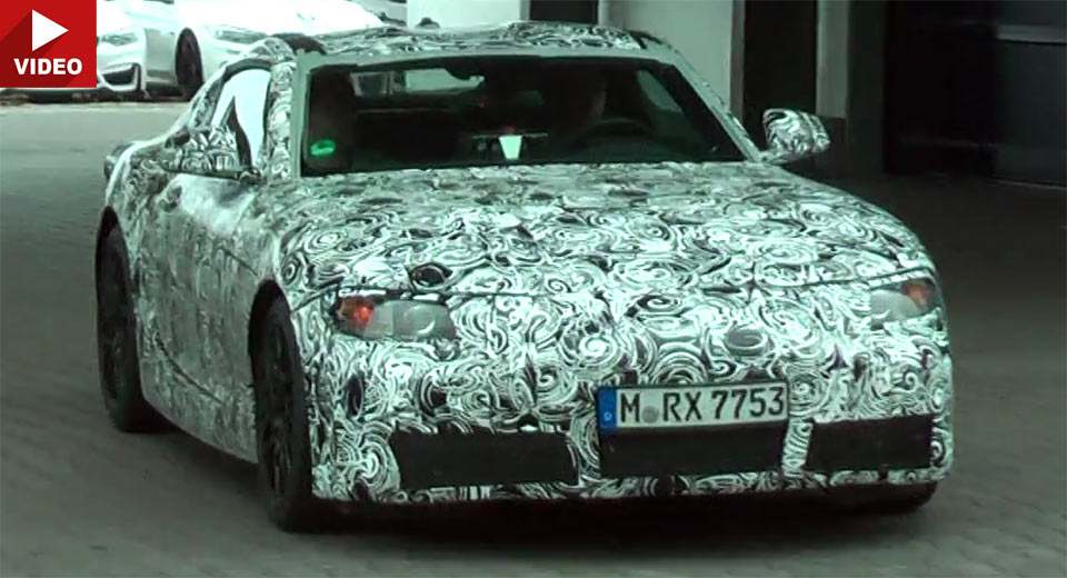  2018 Toyota Supra Or BMW Z5 Coupe Filmed Outside BMW’s ‘Ring Facility?