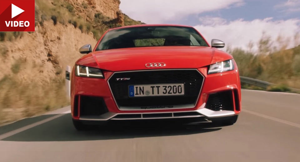 The Audi TT RS Packs 400 PS, But Can It Scare Porsches?