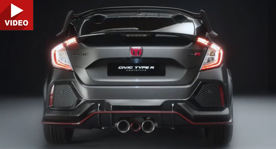  2018 Honda Civic Type R Prototype Stars In Official Clip