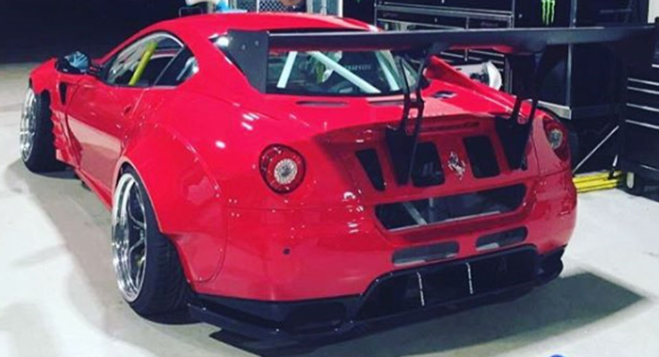 Japanese Drifter Daigo Saito Builds His Latest Weapon Around A Ferrari 599