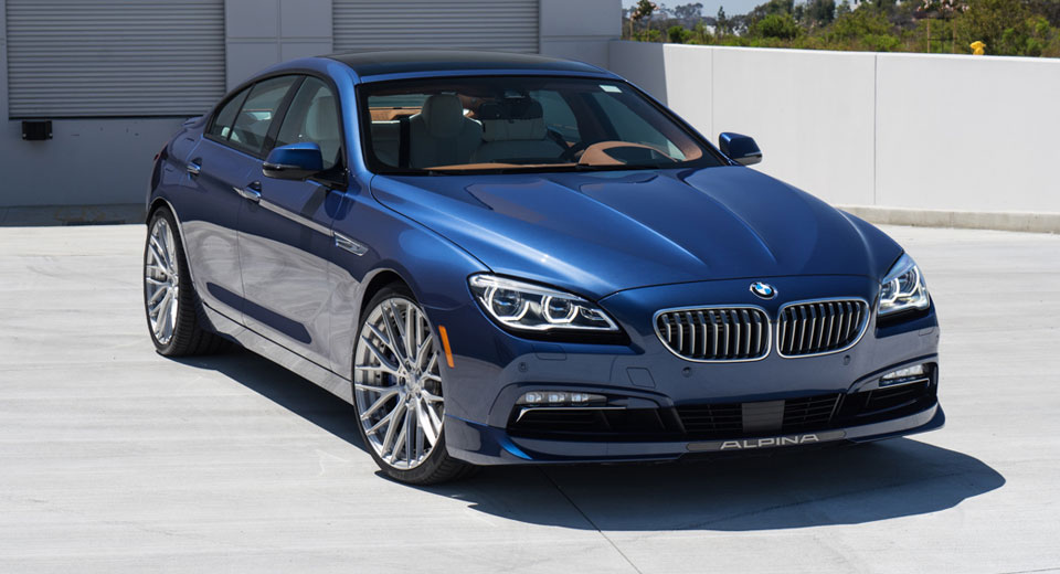 Alpina’s Stylish B6 Gran Coupe Looks Even Better With Those Brushed-Finish Alloys