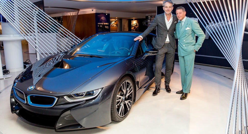  BMW i & Lapo Elkan’s Garage Italia Customs Show Off i3 & i8 CrossFade Projects In Paris