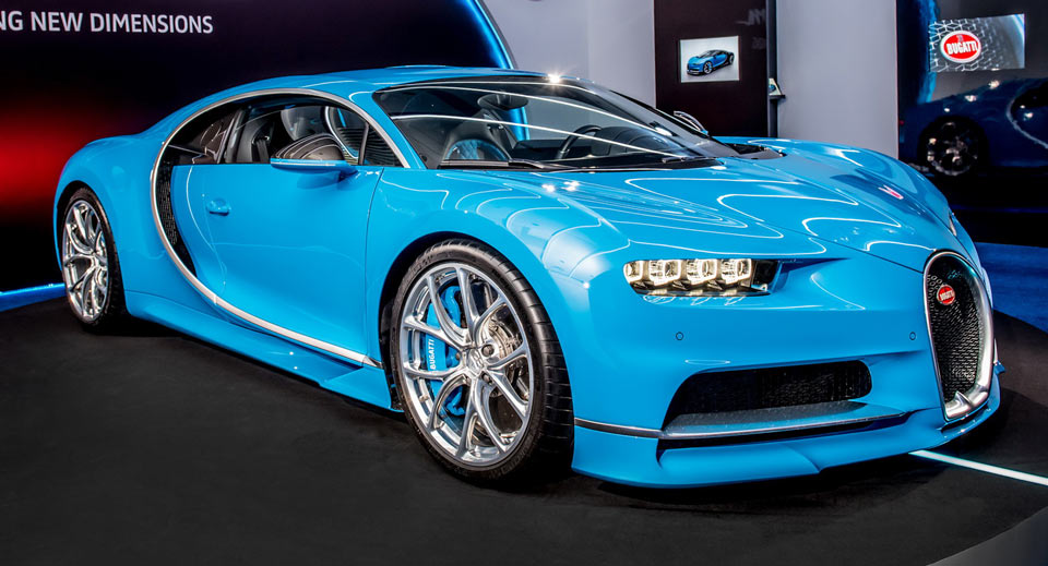 ‘Baby-Blue’ Bugatti Chiron Visits Singapore For F1 GP