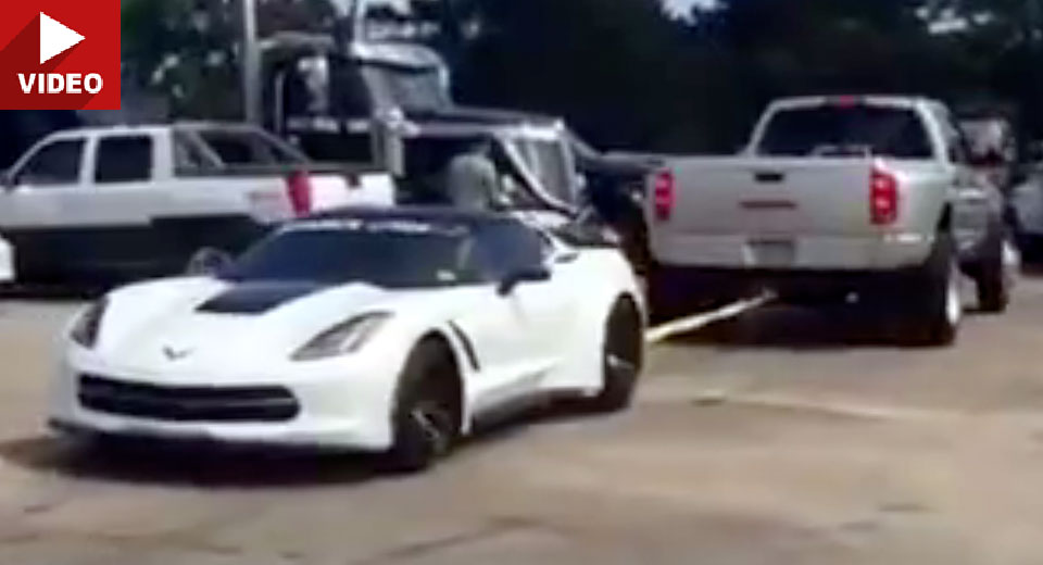  This Is What Happens When You Park Your Corvette Like A Knob [NSFW]