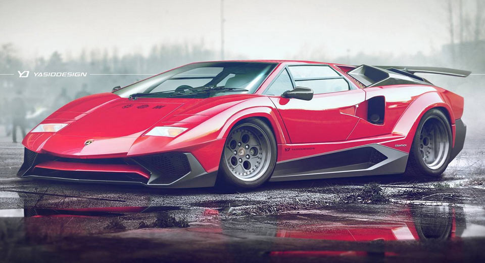  Lamborghini Countach SV Sparks Mixed Emotions