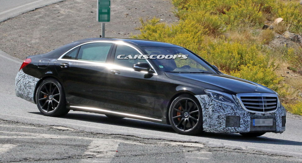 Mercedes Putting The Final Touches On Facelifted S-Class & S63 AMG