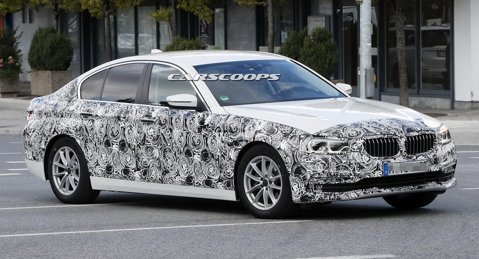  BMW Puts The Final Touches On The 2017 5-Series And Its Trick Chassis