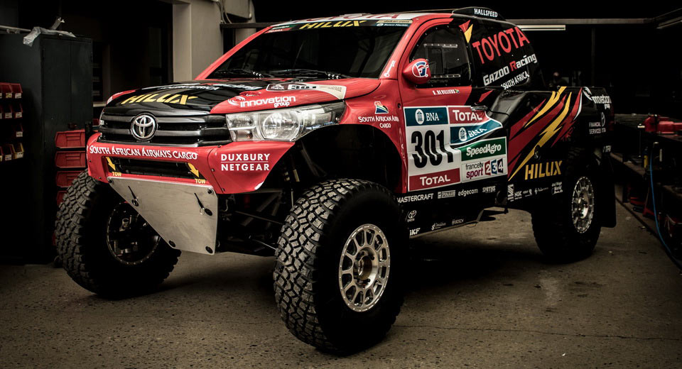 Toyota Ready To Tackle 2017 Dakar Rally With New Hilux Evo
