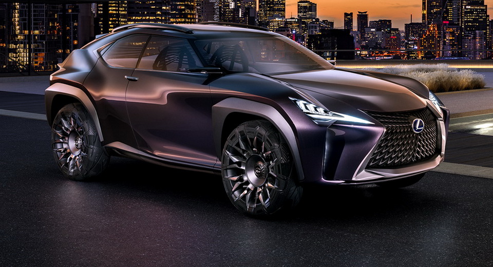  Lexus UX Compact Crossover Concept Breaks Cover [w/Videos]