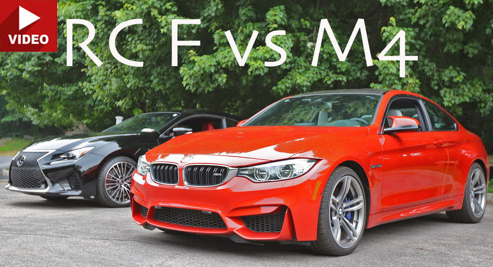  Lexus RC F Tries [Again] To Top BMW M4 From A Rolling Start
