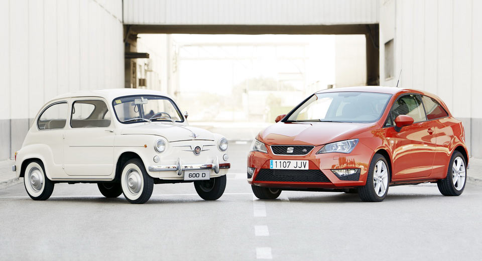 poort contant geld hond Seat Compares 600 And Ibiza, Shows How Much Car Safety Has Changed In 60  Years | Carscoops
