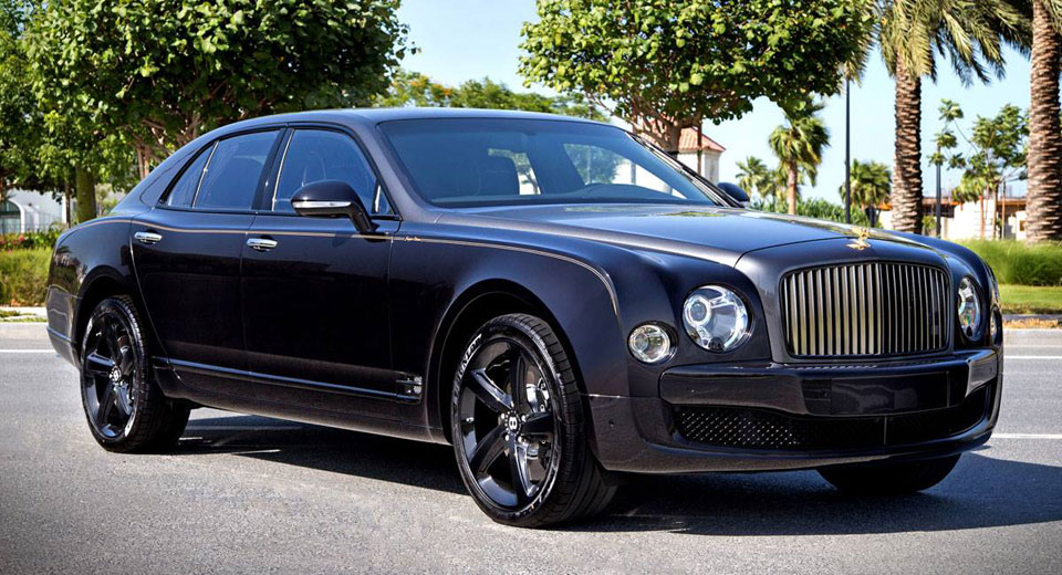  Bentley Mulsanne Sinjari Edition Does Gold Trim Right