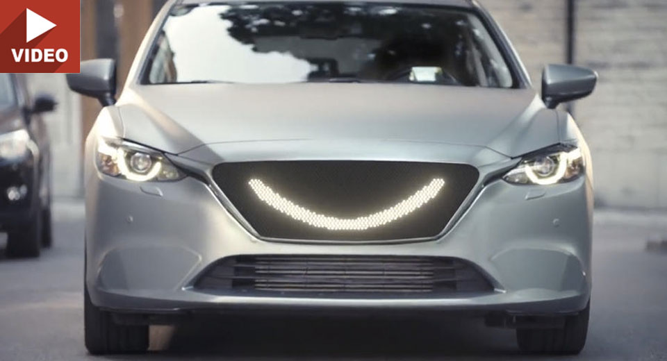 Swedish Firm Develops Autonomous Car That Smiles At Pedestrians