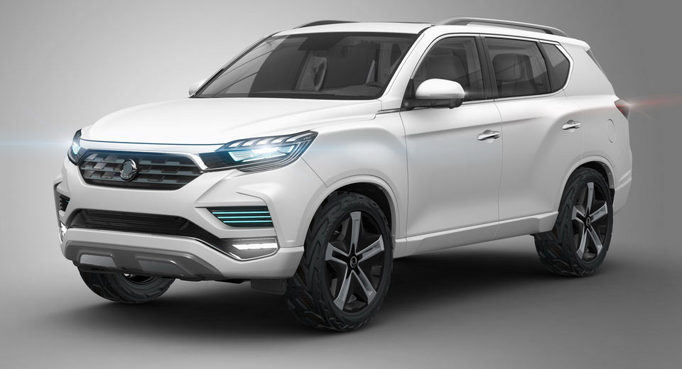  SsangYong LIV-2 SUV Concept Revealed At 2016 Paris Auto Show