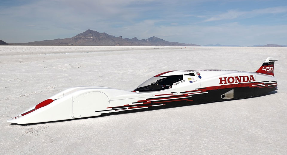  Honda’s 660cc S Dream Streamliner Hits 261 MPH At Bonneville