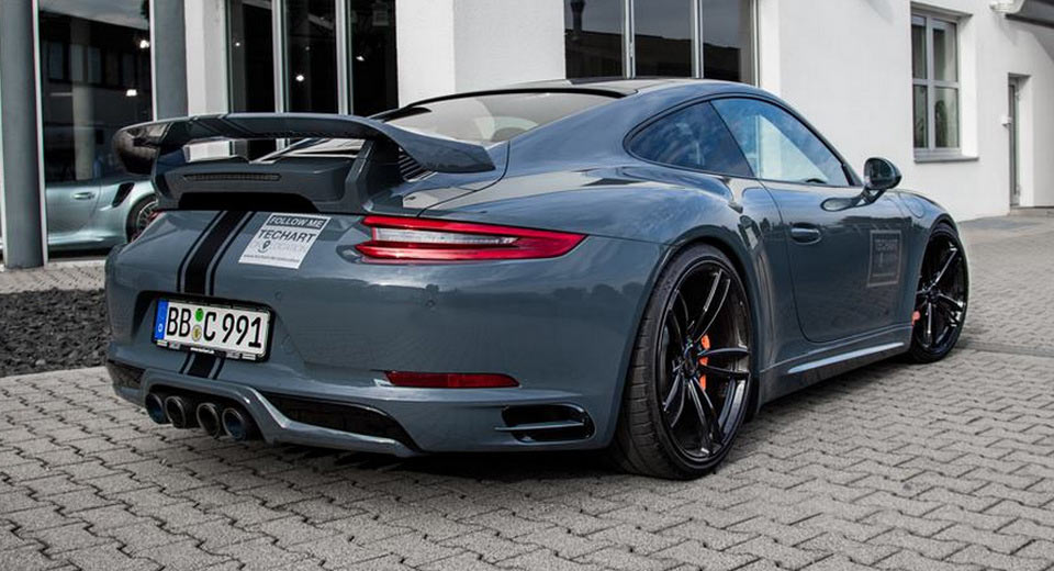  TechArt 991.2 Demo Car With New Fixed ‘Rear Wing II’ Design